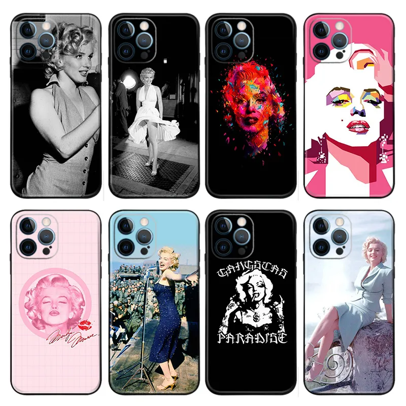 Marilyn Monroe — Hollywood Icon Vintage Pop Art Phone Case