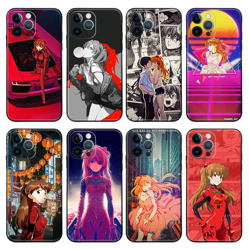 EVA Anime — Asuka Langley Soryu Matte Phone Case