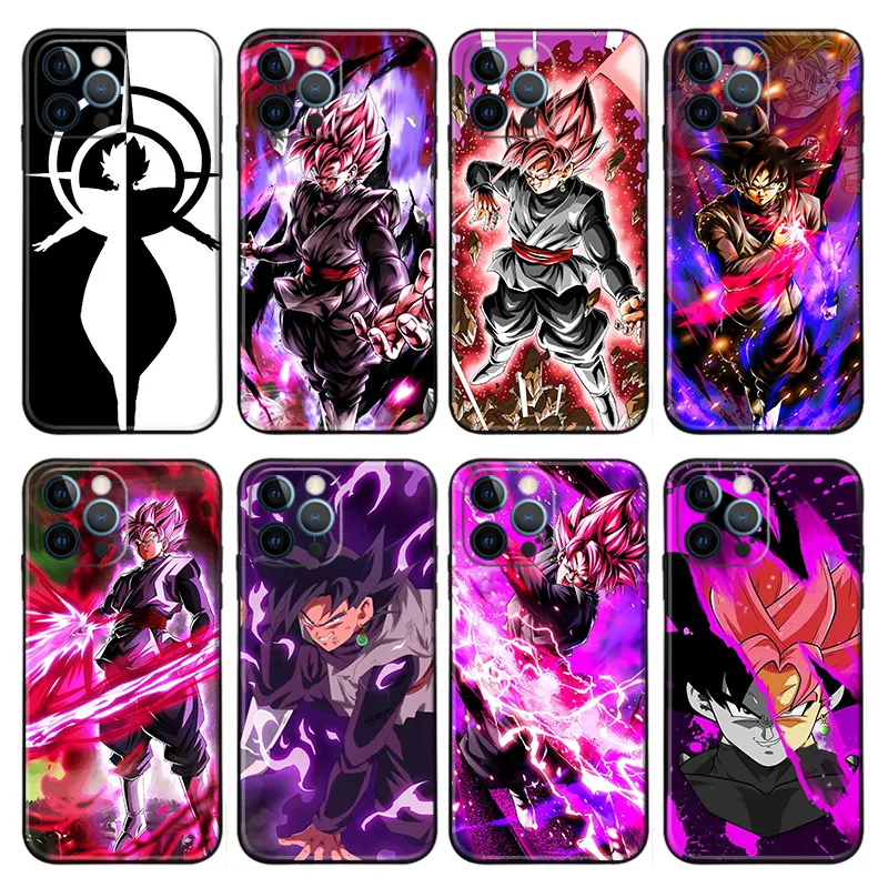 Ki Fighter Super — Goku Black Super Saiyan Rosé Matte Phone Case