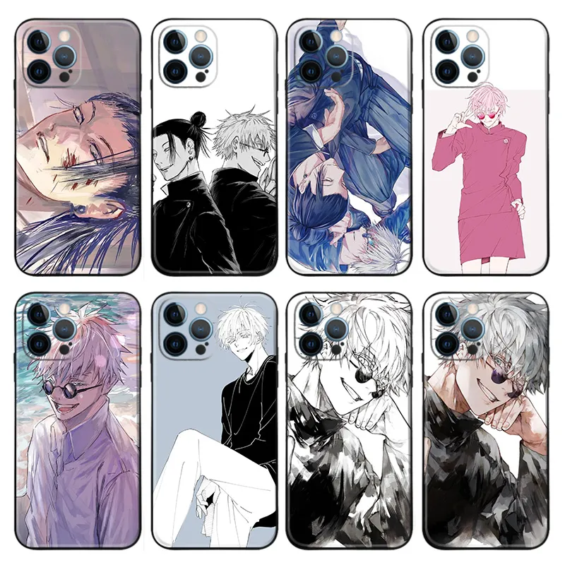 Curse Exorcist — Satoru Gojo and Suguru GAlien Visitoro Matte Phone Case