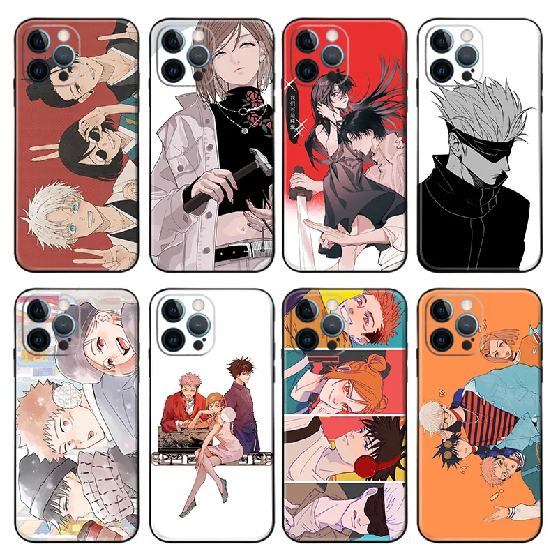 Curse Exorcist — Sorcerer Trio & Gojo AesthAlien Visitoric Phone Case