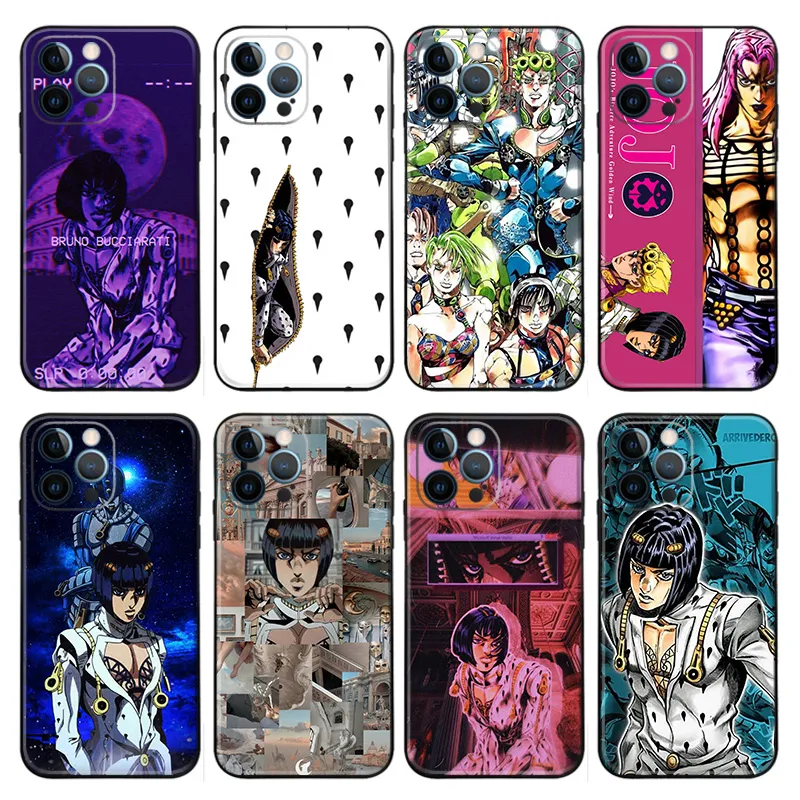 JOJO Anime — Bruno Bucciarati Golden Wind Matte Phone Case