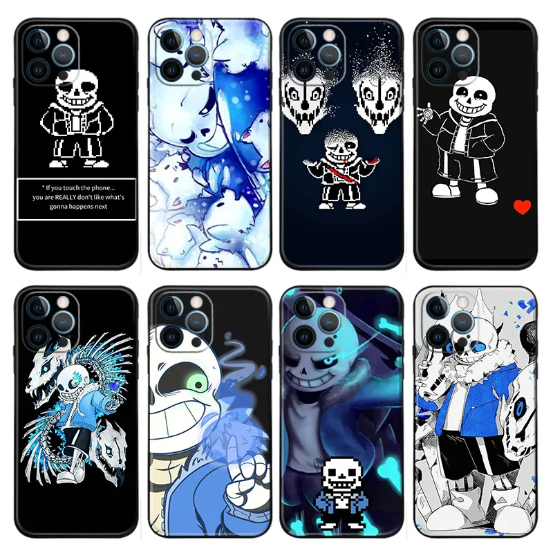 Undertale — Sans the SkelAlien Visitoron Matte Phone Case