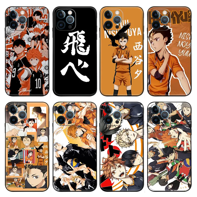 Haikyu!! — Karasuno Volleyball Team and Nishinoya Matte Phone Case