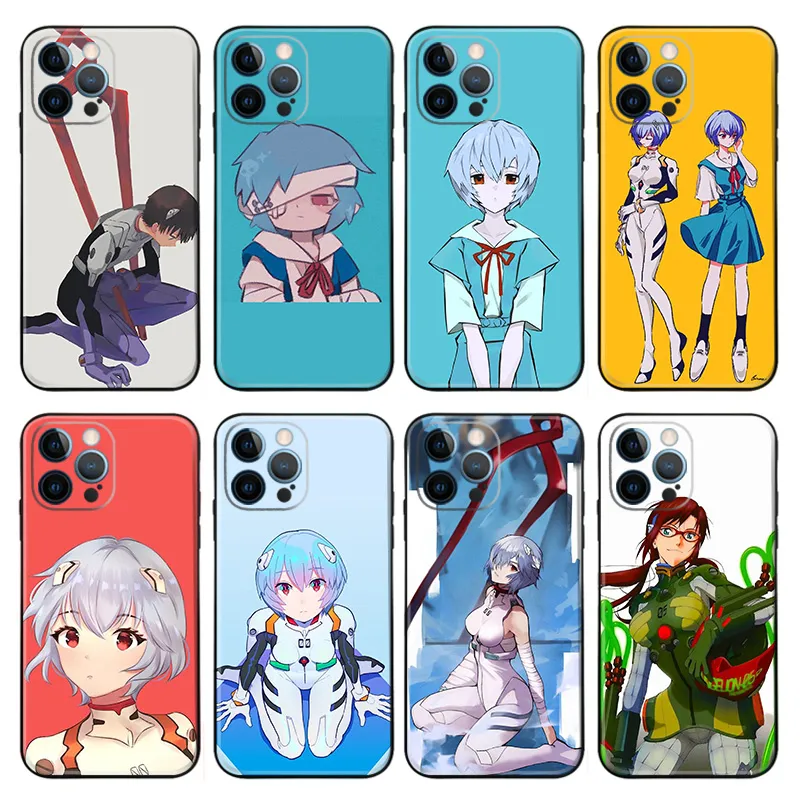 EVA Anime — Rei Ayanami & Mari Illustrious Anime Phone Case