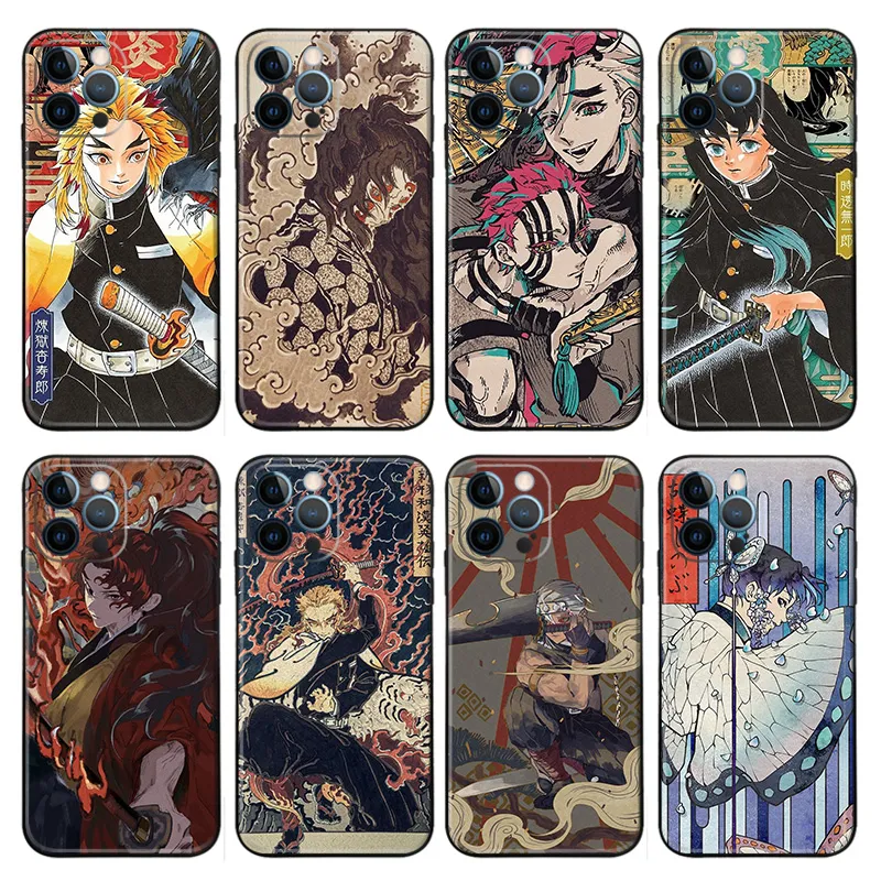Blade Corps — Ukiyo-e Style Hashira and Demons Matte Phone Case