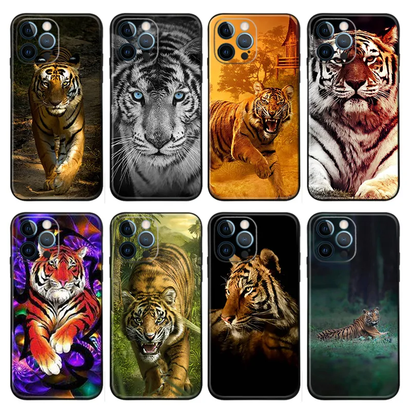 Wildlife Art — Majestic Tiger Matte Phone Case