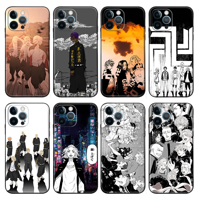 Tokyo Revengers — Toman Gang Character Collage Phone Case