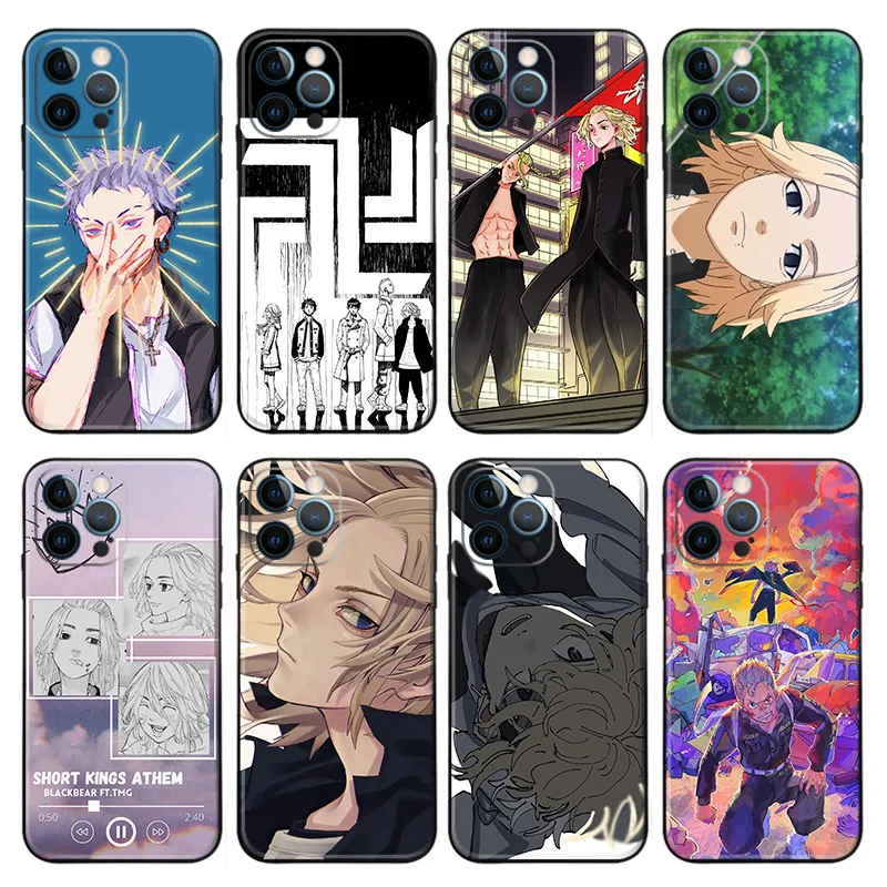 Tokyo Revengers — Mikey & Toman Gang Anime Phone Case
