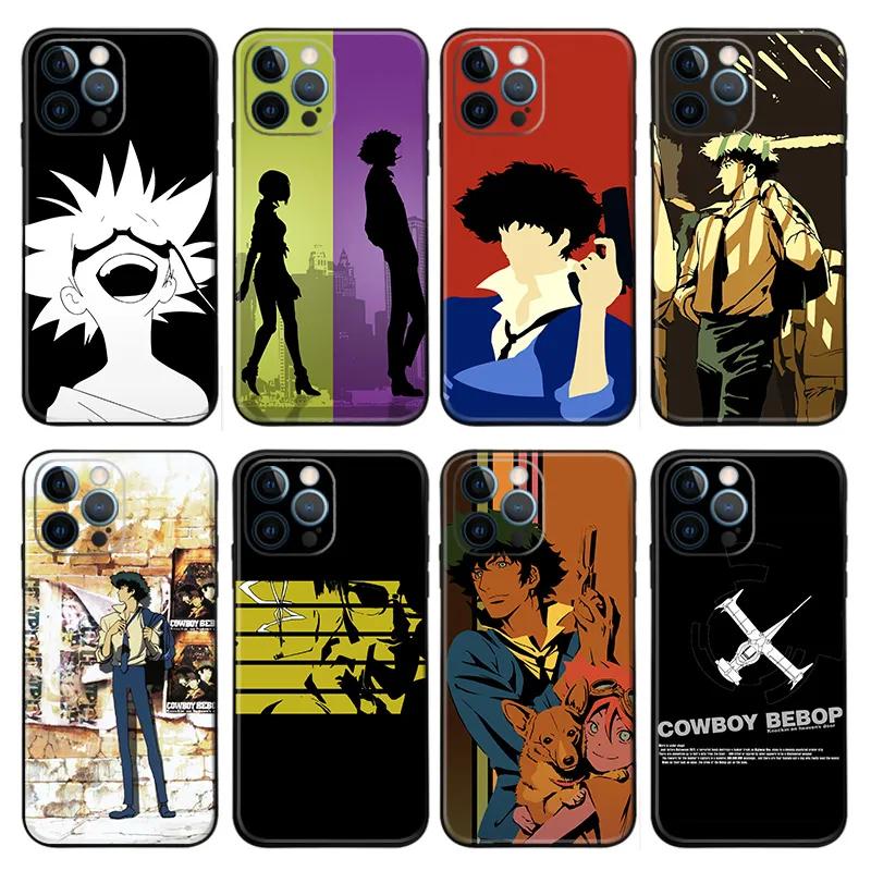 Cowboy Bebop — Ed Laughing SilhouAlien Visitorte Phone Case