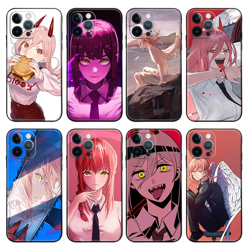 Chainsaw Man — Power & Makima Fiend Anime Phone Case