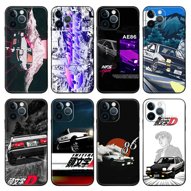 Initial D — AE86 Fujiwara Tofu Mountain Drift Phone Case