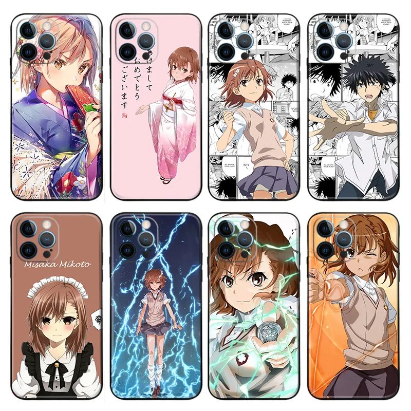 A Certain Scientific Railgun — Mikoto Misaka Anime Phone Case