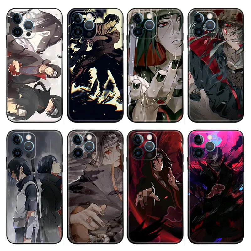 Ninja Anime — Itachi Uchiha Akatsuki Crow Phone Case