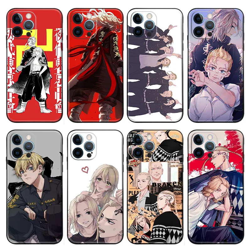Tokyo Revengers — Manjiro Sano Red Emblem Phone Case
