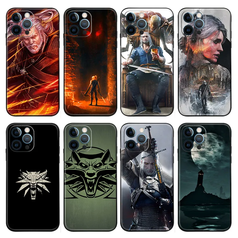 The Witcher — Geralt of Rivia Fiery Battle Phone Case