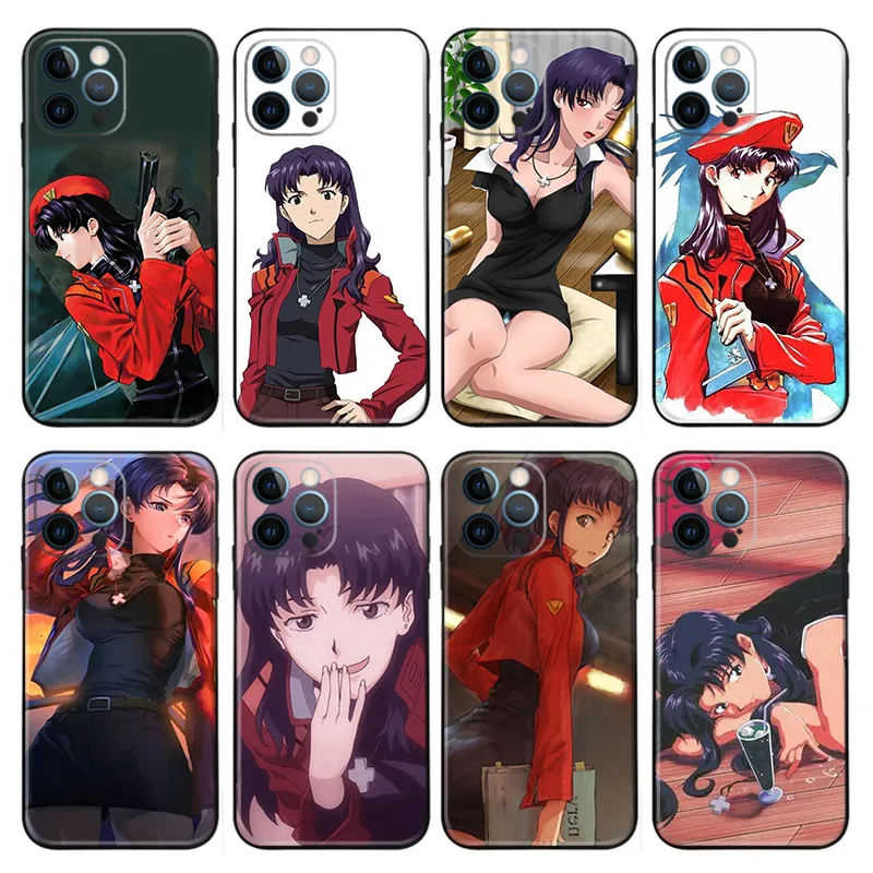 EVA Anime — Misato Katsuragi Matte Phone Case