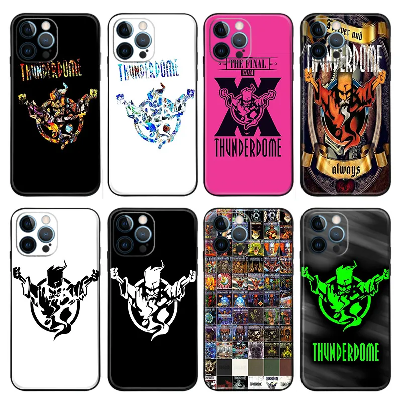 Thunderdome — Hardcore Techno Wizard Phone Case