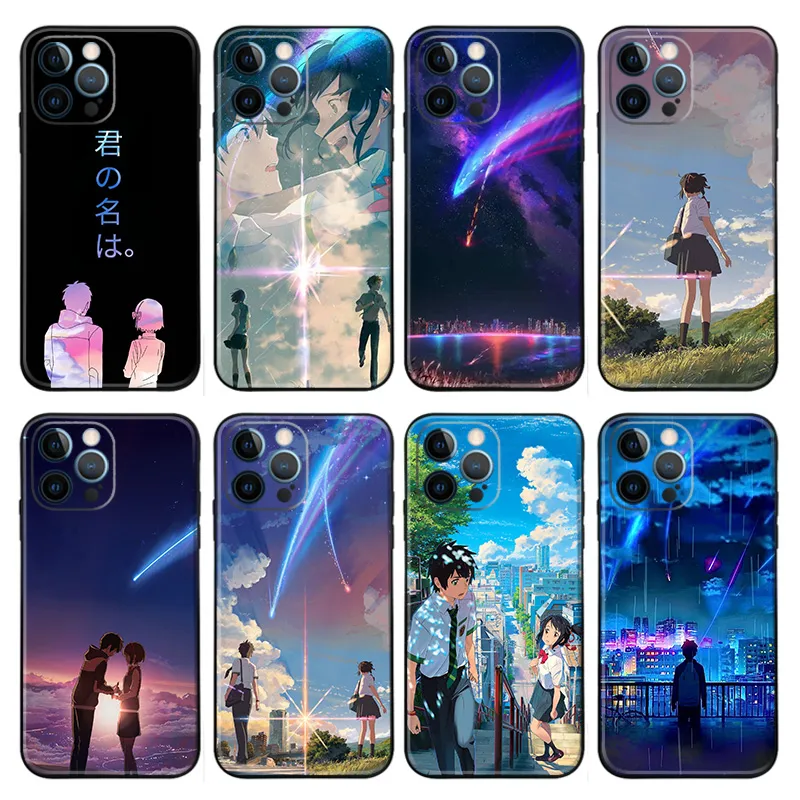 Your Name. — Taki & Mitsuha Starry ComAlien Visitor Phone Case