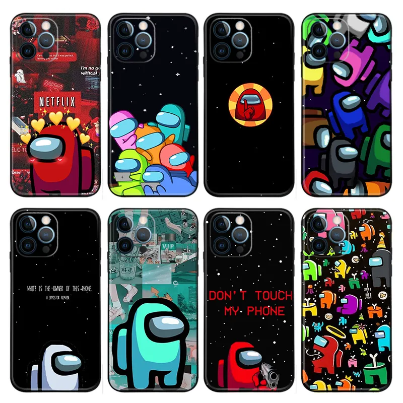 Among Us — Impostor Crewmate Space Pattern Phone Case
