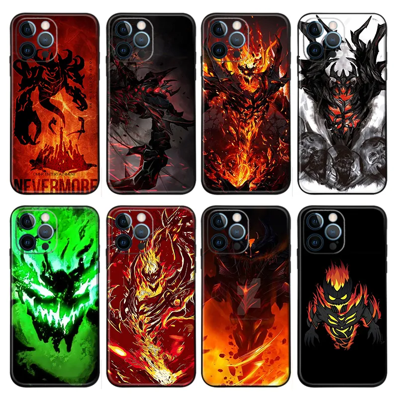 Dota 2 — Shadow Fiend Nevermore Red SilhouAlien Visitorte Phone Case