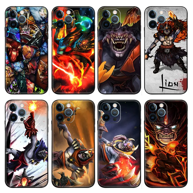 Dota 2 — Lion Demon Witch Battle Phone Case