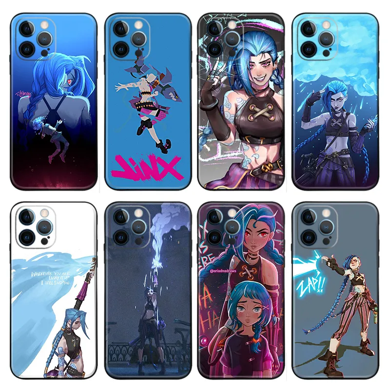 Arcane: League of Legends — Jinx Anime Graphic Phone Case