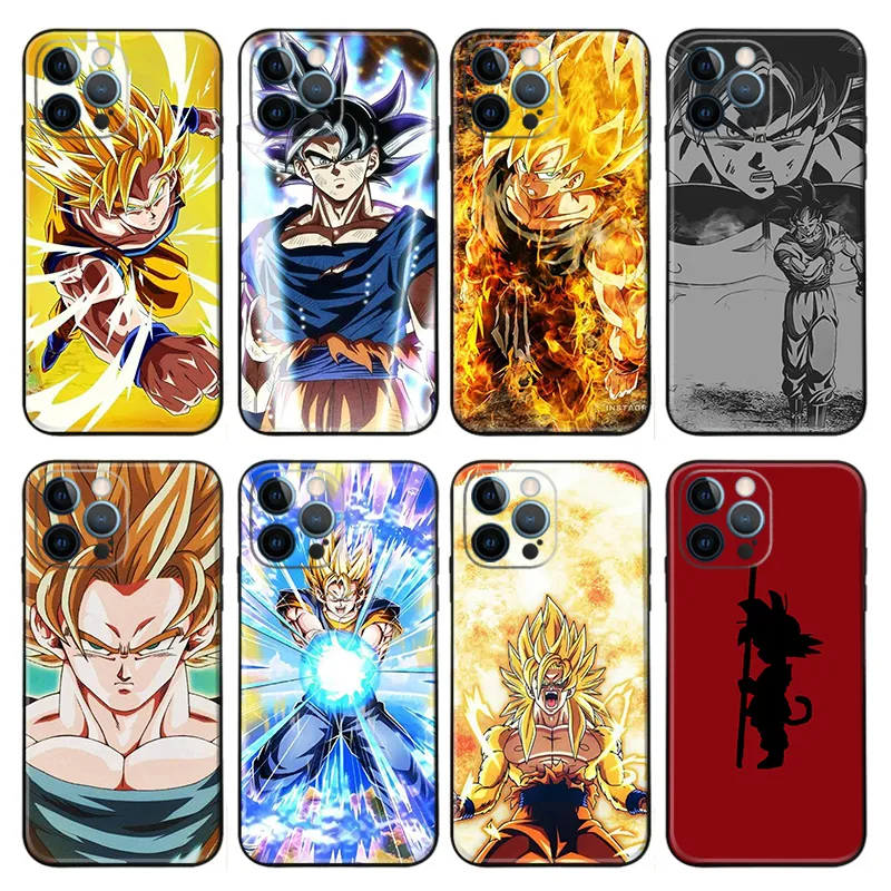 Ki Fighter — Son Goku Super Saiyan Kamehameha Phone Case