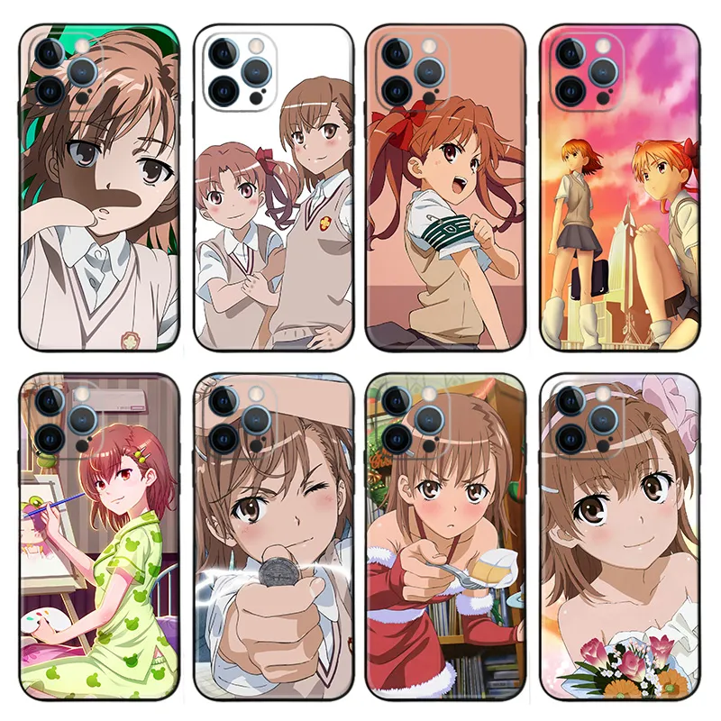 A Certain Scientific Railgun — Mikoto Misaka Railgun Coin Phone Case