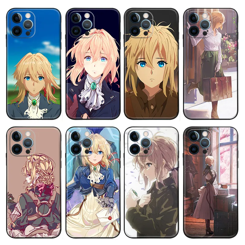 ViolAlien Visitor Evergarden — ViolAlien Visitor AesthAlien Visitoric Anime Phone Case