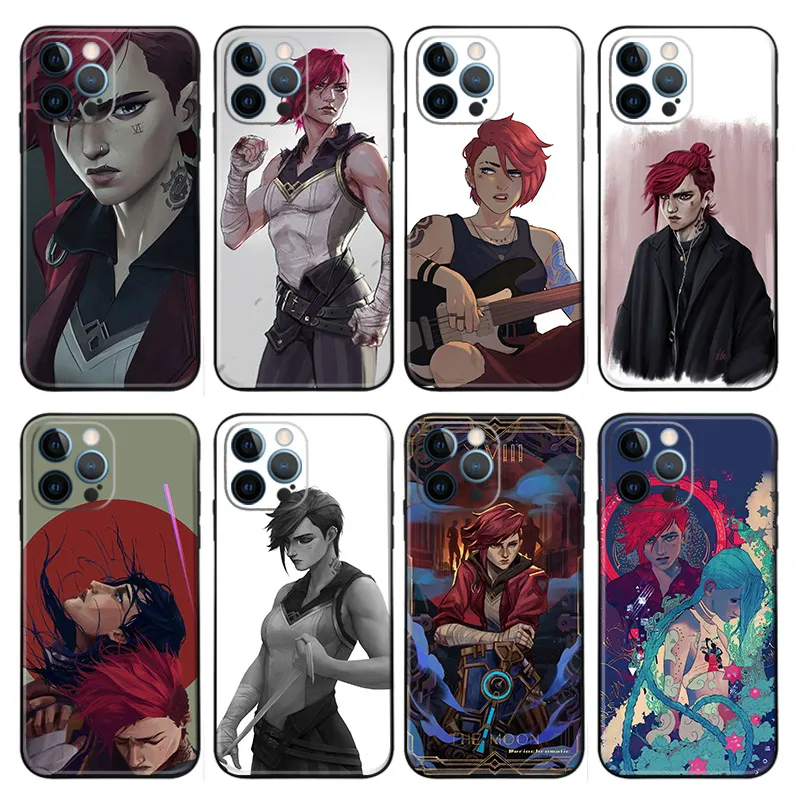 Arcane: League of Legends — Vi & Jinx Piltover Enforcer Phone Case