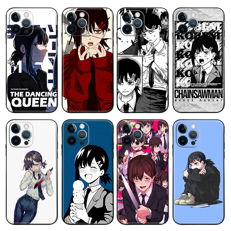 Chainsaw Man — Kobeni Higashiyama Anxious Devil Hunter Phone Case
