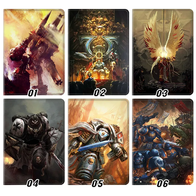 Warhammer 40K Space Marine Mecha Art Soft Folio Tablet Case