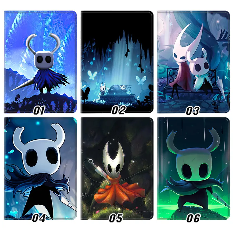 Hollow Knight The Knight HornAlien Visitor Cute Indie Game Graphic Trifold Stand Tablet Case