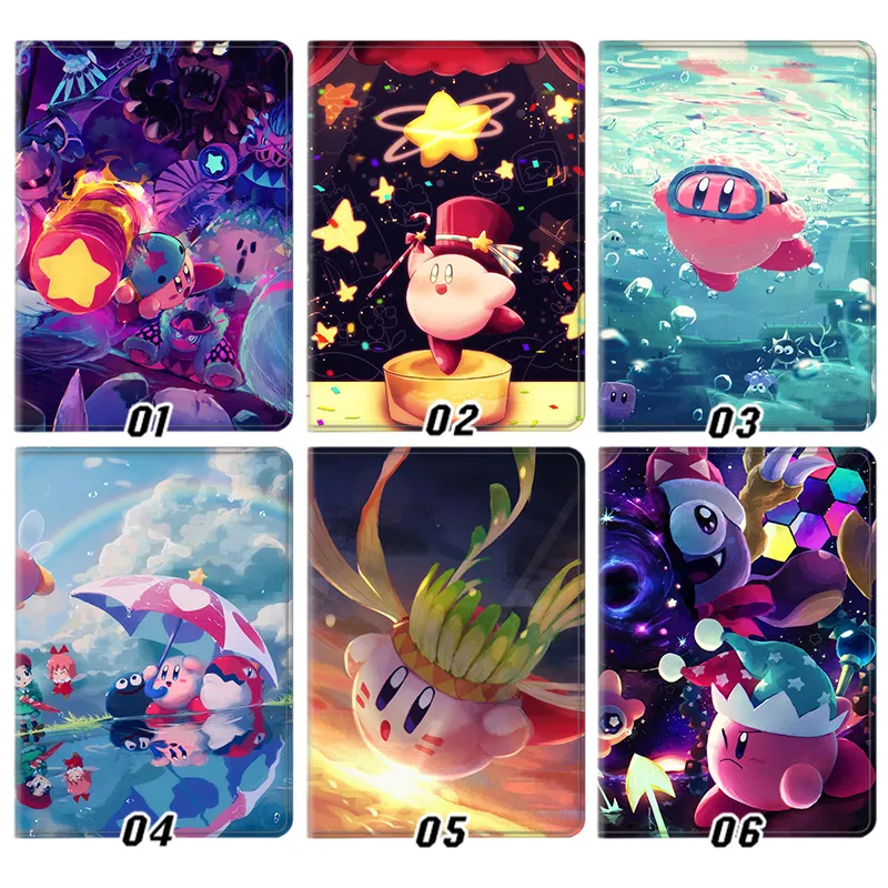 Kirby Star Allies Magolor Cute Nintendo Game Graphic Trifold Stand Tablet Case