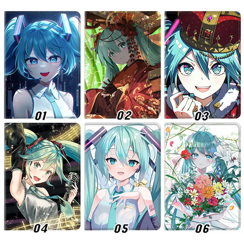 Vocaloid Star Vocaloid Anime Vocal Concert Kimono Graphic Trifold Stand Tablet Case