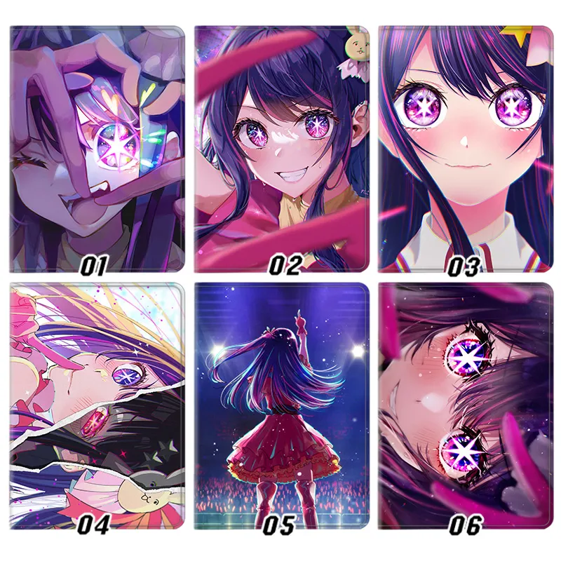 Oshi no Ko Ai Hoshino Star Eyes Idol Anime Graphic Trifold Stand Tablet Case