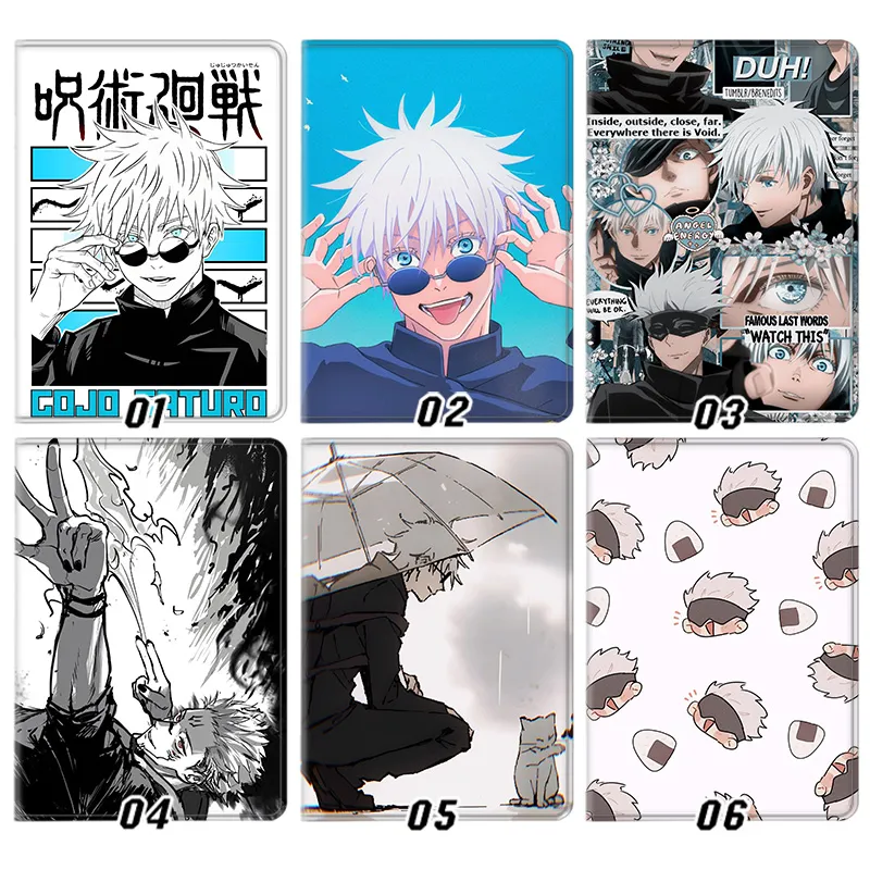 Satoru Gojo Curse Exorcist - Six Eyes Domain Expansion Anime Folio Tablet Case