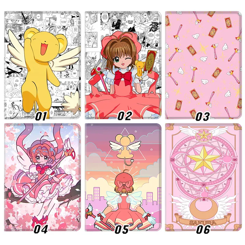 Cardcaptor Sakura - Magic Clow Card Magical Girl Anime Graphic Folio Tablet Case