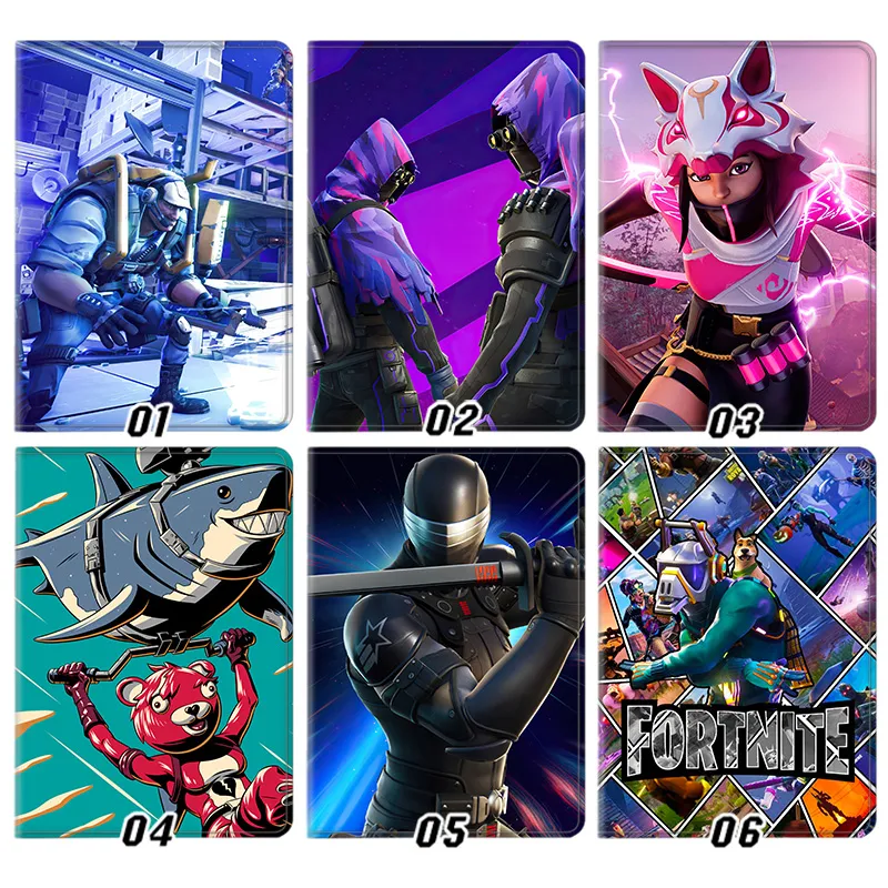 Fortnite Game - Battle Royale Skins & Snake Eyes Crossover Artwork Folio Tablet Case