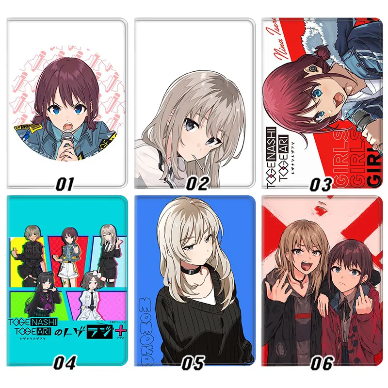 Girls Band Cry - Togenashi Togeari Nina and Momoka Anime Folio Tablet Case