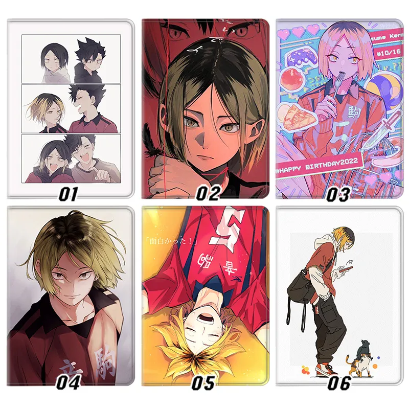 Haikyuu Kenma Kozume - Nekoma High Anime Volleyball Gamer Boy Folio Tablet Case