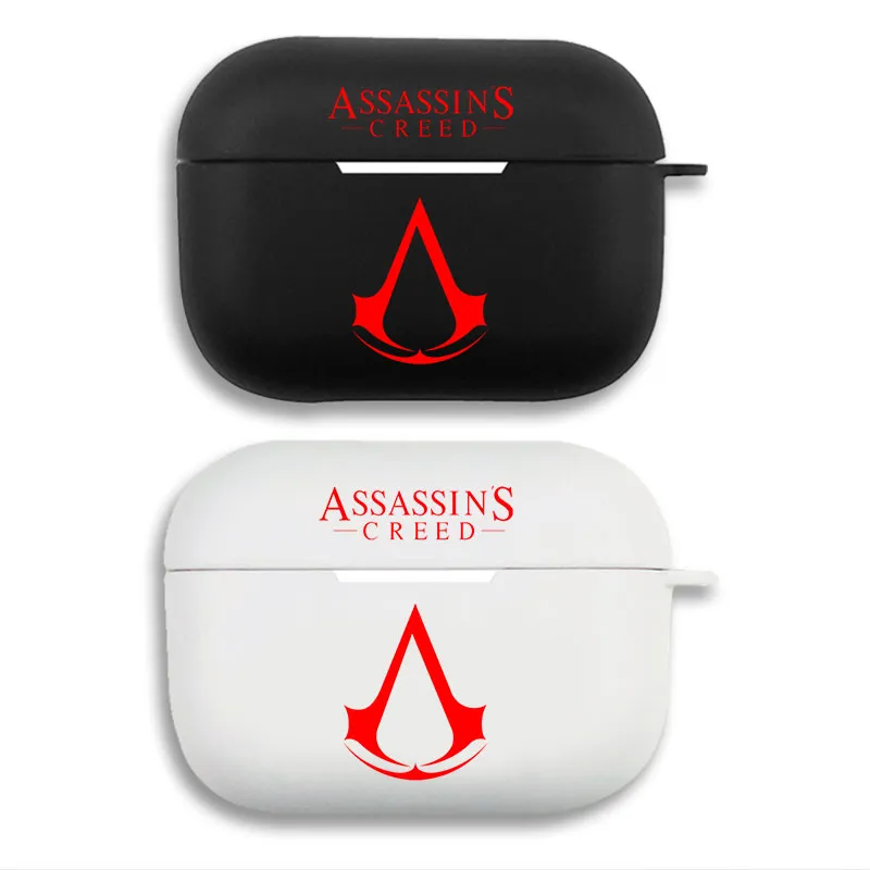 Assassin's Creed Insignia Logo Gaming Matte Soft AirPods Case