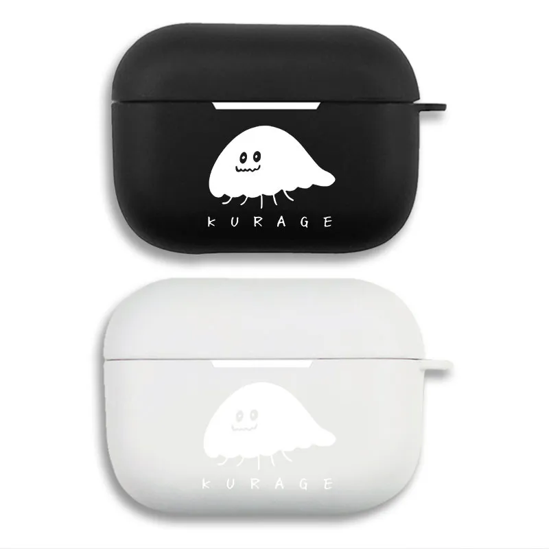Lycoris Recoil Chisato Kurage Jellyfish Cute Anime Matte Soft AirPods Case