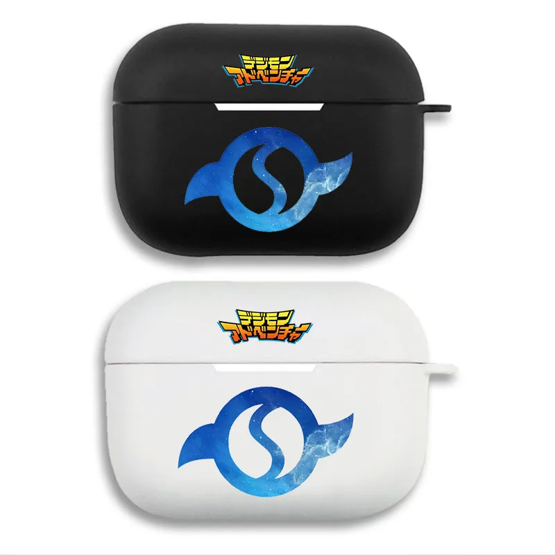 Digimon Crest of Friendship Ishida Yamato Logo Matte Soft AirPods Case