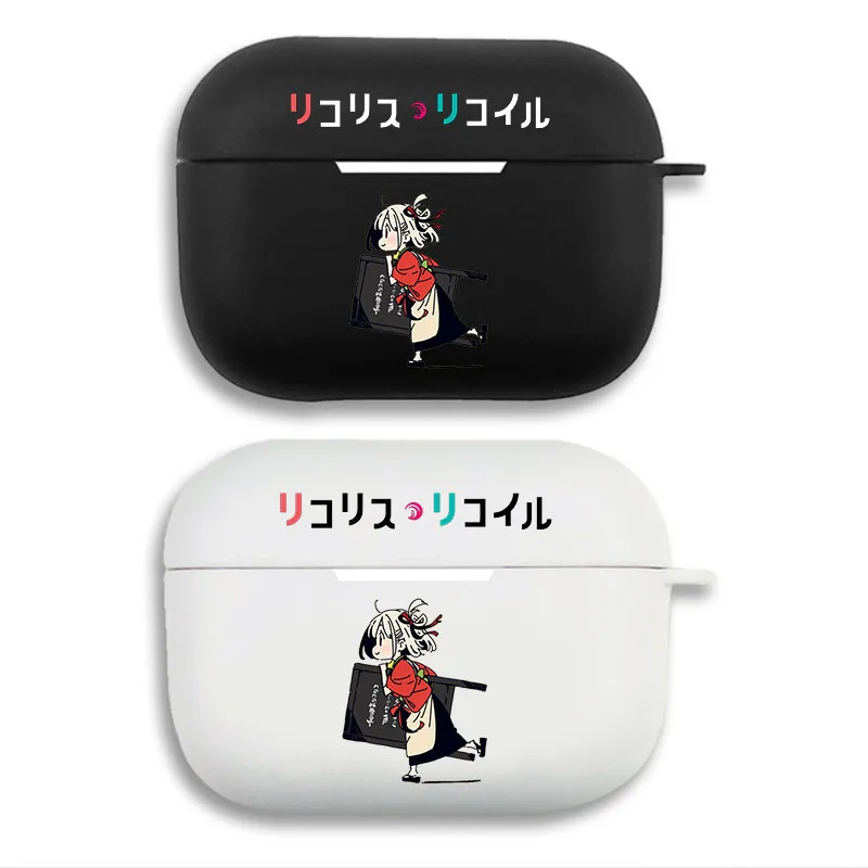 Lycoris Recoil Chisato Nishikigi Anime Graphic Matte Soft AirPods Case