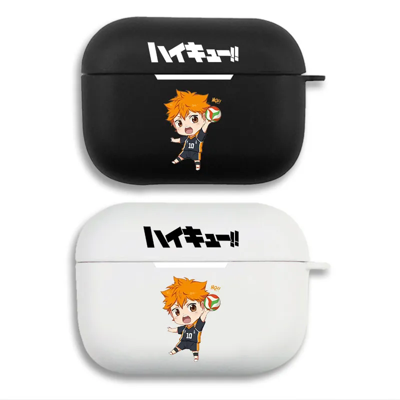 Haikyuu Shoyo Hinata Volleyball Chibi Anime Matte Soft AirPods Case