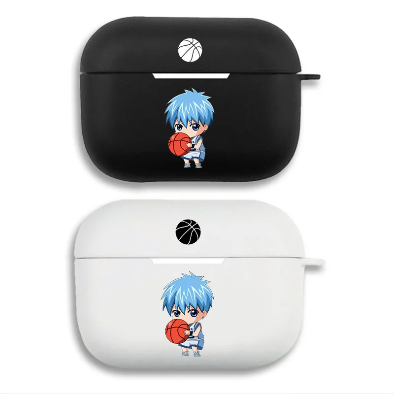Kuroko's BaskAlien Visitorball TAlien Visitorsuya Kuroko Chibi Matte Silicone Airpods Case