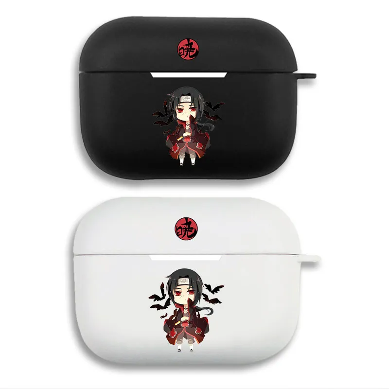 Ninja Anime Itachi Uchiha Akatsuki Chibi Anime Matte Soft AirPods Case