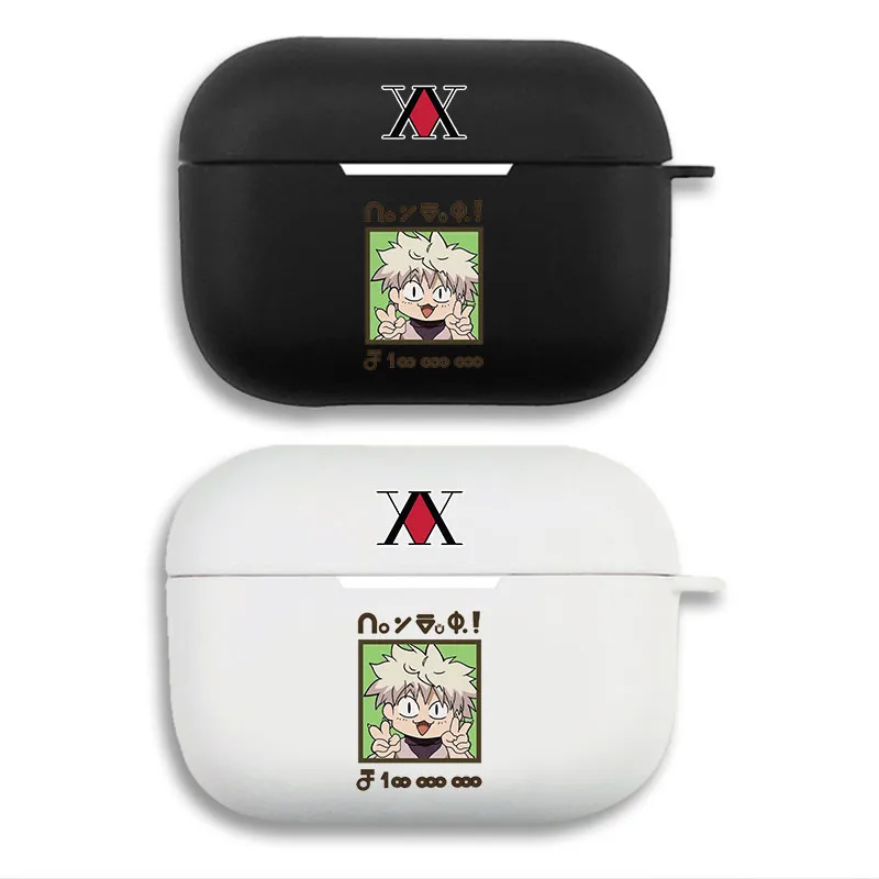 Hunter x Hunter Killia Zoldyck Hunter License Chibi - Matte Printing Silicone Separation Airpods Case